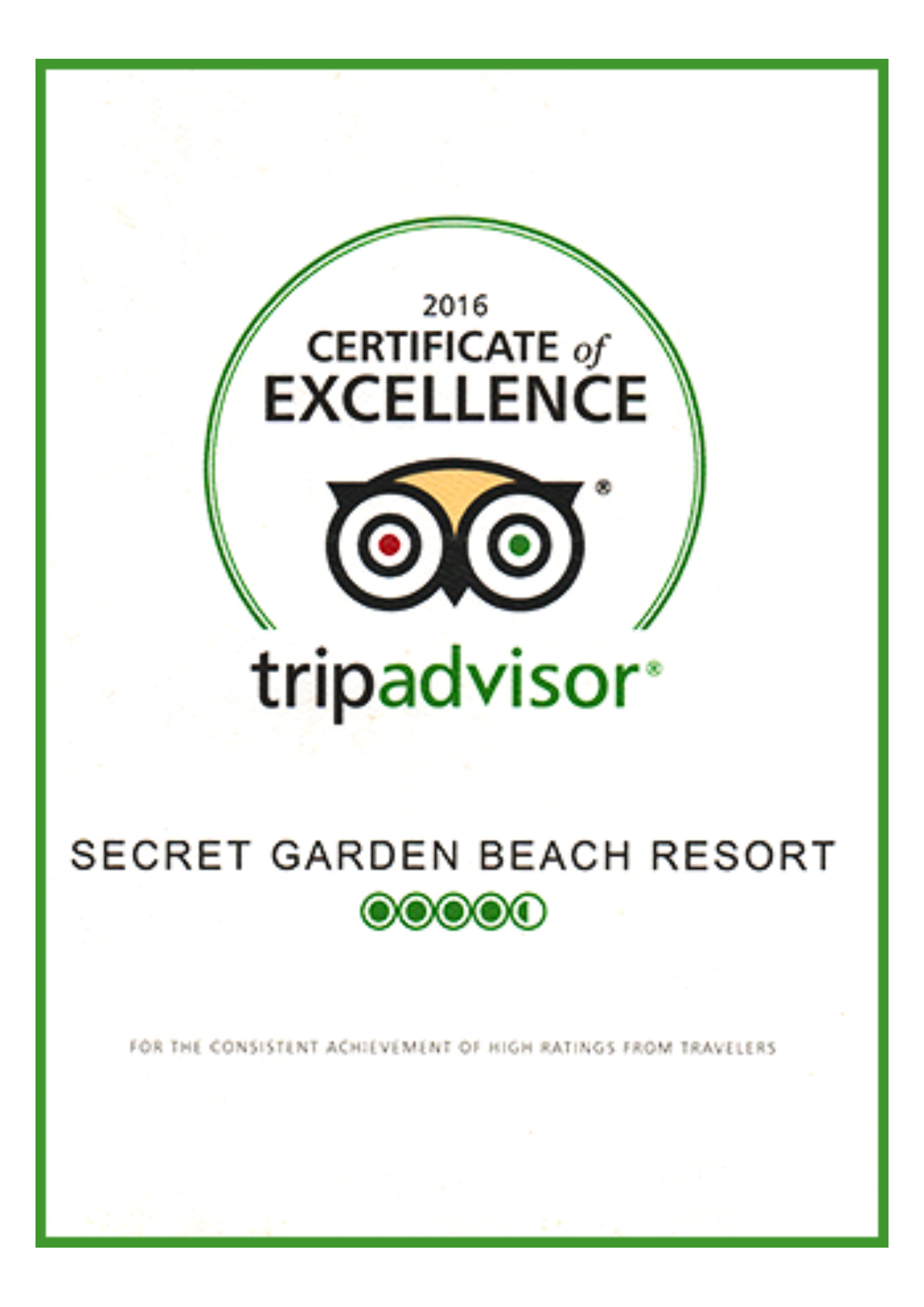 Secret Garden hotel property photo
